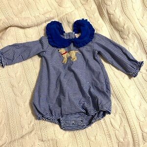 Stitchy Fish Bubble Romper